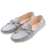 TOD'S（トッズ）モカシン/デッキシューズ グレー サイズ:EU35 1/2(22cm位) レディース/2200700038046