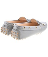 TOD'S（トッズ）モカシン/デッキシューズ グレー サイズ:EU35 1/2(22cm位) レディース/2200700038046