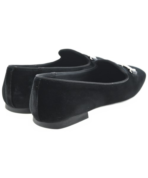 TOD'S（トッズ）モカシン/デッキシューズ 黒 サイズ:EU38(24.5cm位) レディース/2200698344099