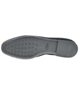 TOD'S（トッズ）モカシン/デッキシューズ 黒 サイズ:EU38(24.5cm位) レディース/2200698344099