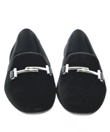 TOD'S（トッズ）モカシン/デッキシューズ 黒 サイズ:EU38(24.5cm位) レディース/2200698344099