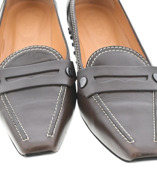 TOD'S（トッズ）パンプス 茶 サイズ:EU37 1/2(24cm位) レディース/2200701553012