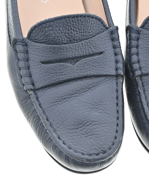 TOD'S（トッズ）モカシン/デッキシューズ 紺 サイズ:EU37(23.5cm位) レディース/2200655772200