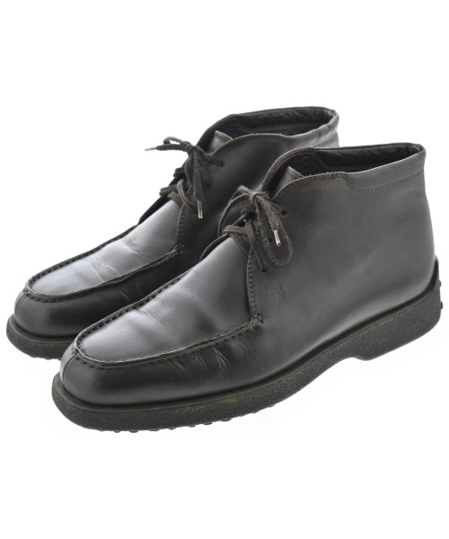 TOD'S(トッズ)ブーツ 茶 サイズ:UK7 1/2(26cm位)/2200656041282