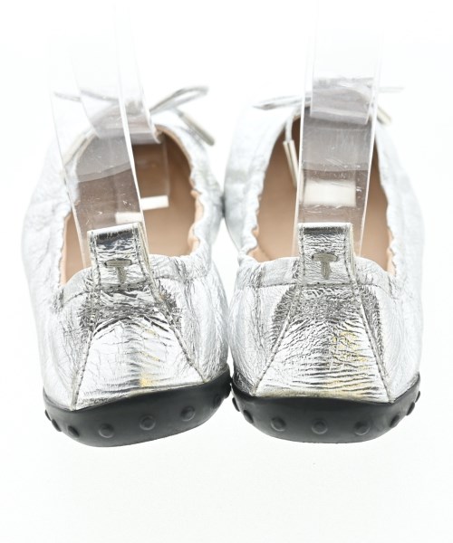 TOD'S（トッズ）バレエシューズ/オペラシューズ シルバー サイズ:EU38 1/2(25cm位) レディース/2200654950173