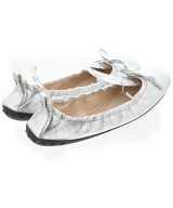 TOD'S（トッズ）バレエシューズ/オペラシューズ シルバー サイズ:EU38 1/2(25cm位) レディース/2200654950173