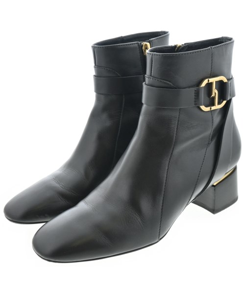 TOD'S(トッズ)ブーツ 黒 サイズ:EU37(23.5cm位)/2200655567882