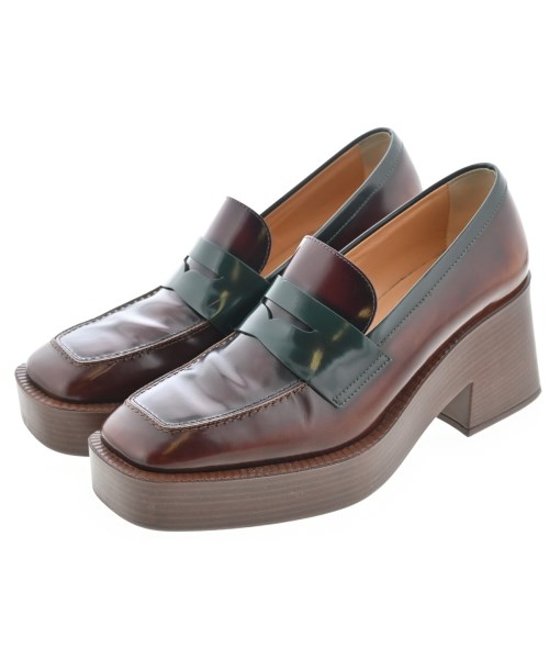 TOD'S(トッズ)ドレスシューズ/ローファー 茶 サイズ:37 1/2(24cm位)/2200659218100