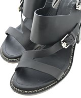 TOD'S（トッズ）サンダル 黒 サイズ:EU38 1/2(25cm位) レディース/2200661911051