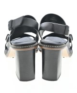 TOD'S（トッズ）サンダル 黒 サイズ:EU38 1/2(25cm位) レディース/2200661911051