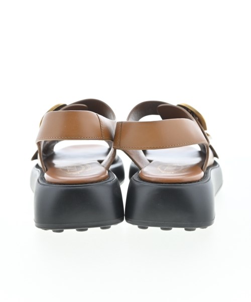 TOD'S（トッズ）サンダル 茶 サイズ:EU35(21.5cm位) レディース/2200662201021