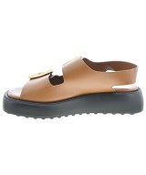 TOD'S（トッズ）サンダル 茶 サイズ:EU35(21.5cm位) レディース/2200662201021