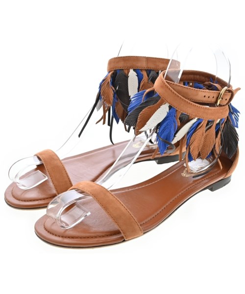 TOD'S（トッズ）サンダル 茶 サイズ:EU36 1/2(23cm位) レディース/2200711673076