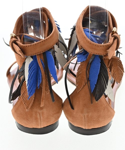 TOD'S（トッズ）サンダル 茶 サイズ:EU36 1/2(23cm位) レディース/2200711673076