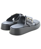 TOD'S（トッズ）サンダル 黒 サイズ:EU38(24.5cm位) レディース/2200711867482