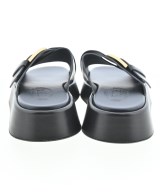 TOD'S（トッズ）サンダル 黒 サイズ:EU38(24.5cm位) レディース/2200711867482