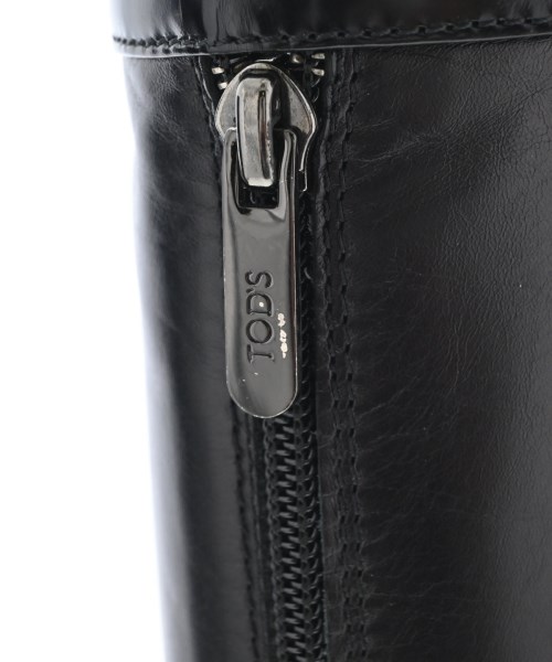TOD'S（トッズ）ブーツ 黒 サイズ:EU37 1/2(24cm位) レディース/2200718235017