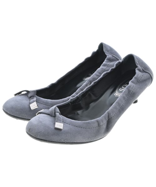 TOD'S(トッズ)パンプス グレー サイズ:EU35(21.5cm位)/2200638070019