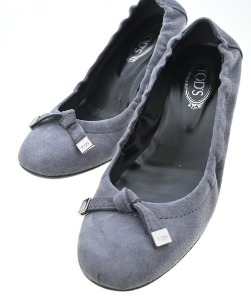 TOD'S（トッズ）パンプス グレー サイズ:EU35(21.5cm位) レディース/2200638070019