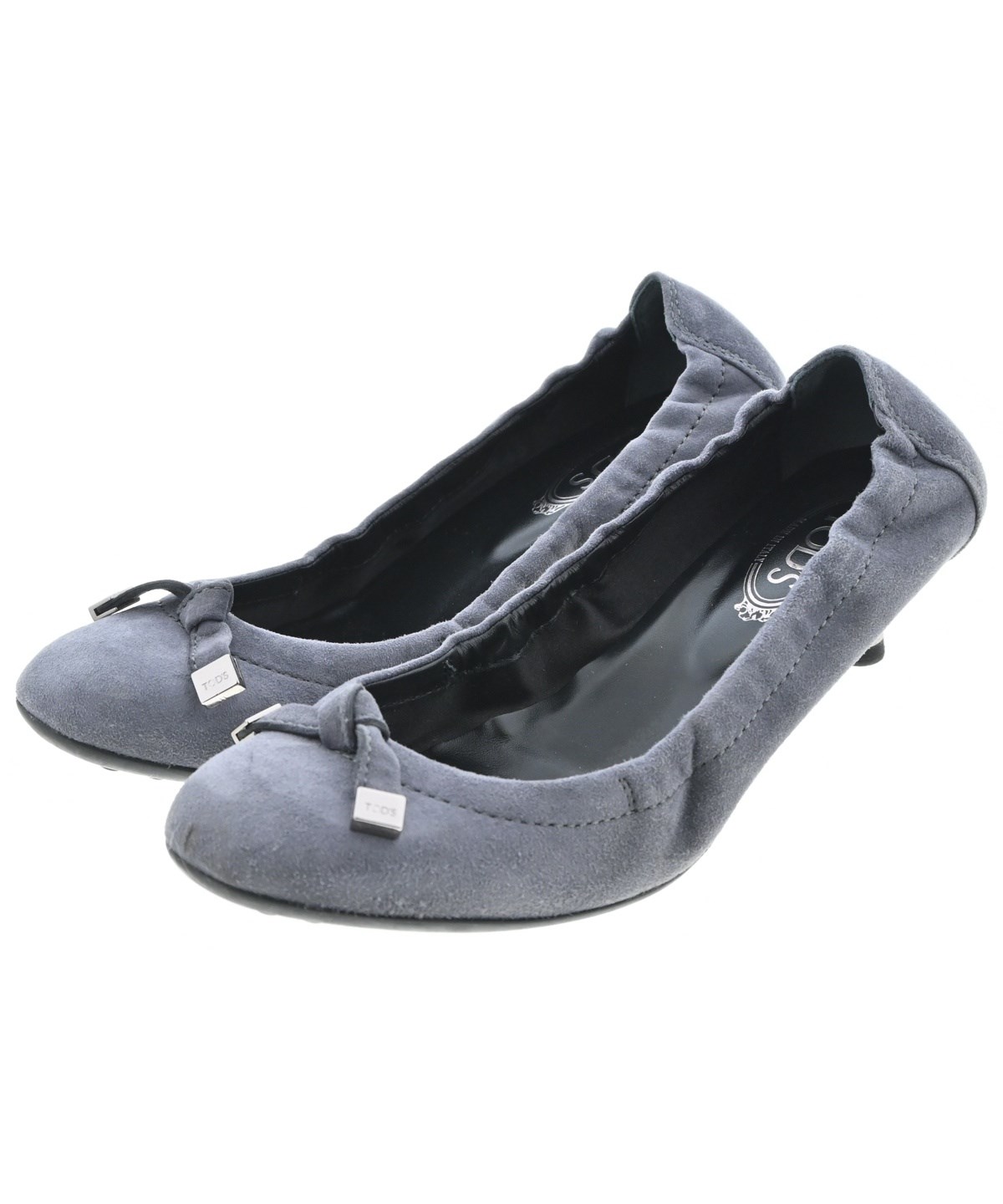 TOD'S（トッズ）パンプス グレー サイズ:EU35(21.5cm位) レディース