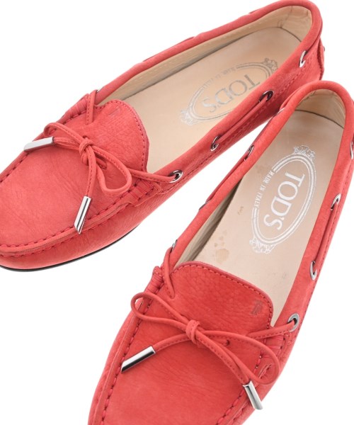 TOD'S（トッズ）ビジネス・ドレスシューズ 赤 サイズ:EU35 1/2(22cm位) レディース/2200649846047