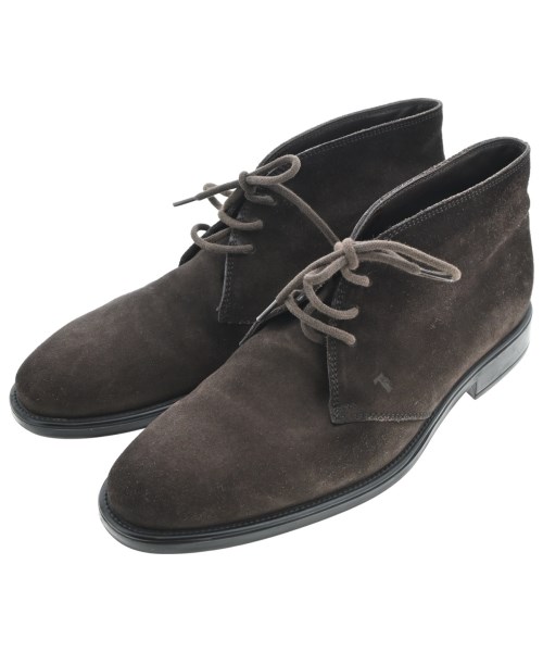 TOD'S(トッズ)ブーツ 茶 サイズ:UK7 1/2(26cm位)/2200641295232