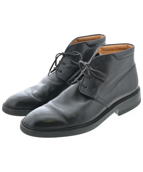 TOD'S(トッズ)ブーツ 黒 サイズ:UK8 1/2(27cm位)/2200651987035