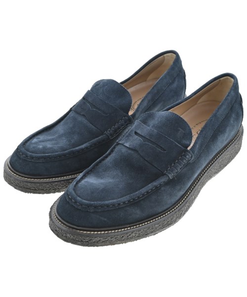 TOD'S(トッズ)ビジネス・ドレスシューズ 紺 サイズ:UK8(26.5cm位)/2200653112107