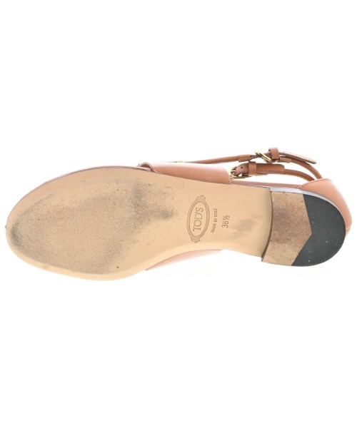 TOD'S（トッズ）サンダル 茶 サイズ:EU38 1/2(25cm位) レディース/2200705697385
