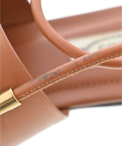 TOD'S（トッズ）サンダル 茶 サイズ:EU38 1/2(25cm位) レディース/2200705697385