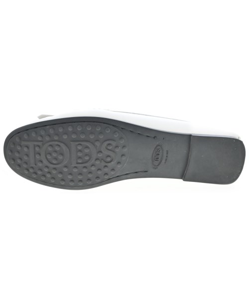 TOD'S（トッズ）ドレスシューズ/ローファー 白 サイズ:EU37(23.5cm位) レディース/2200707811017
