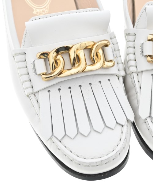 TOD'S（トッズ）ドレスシューズ/ローファー 白 サイズ:EU37(23.5cm位) レディース/2200707811017