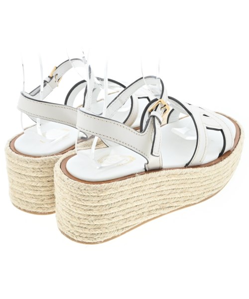 TOD'S（トッズ）サンダル 白 サイズ:EU38(24.5cm位) レディース/2200662056256