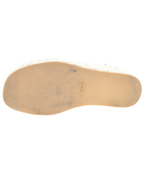 TOD'S（トッズ）サンダル 白 サイズ:EU38(24.5cm位) レディース/2200662056256