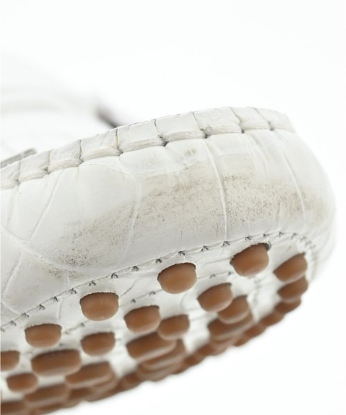 TOD'S（トッズ）モカシン/デッキシューズ 白 サイズ:EU36 1/2(23cm位) レディース/2200666573063