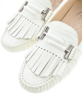 TOD'S（トッズ）モカシン/デッキシューズ 白 サイズ:EU36 1/2(23cm位) レディース/2200666573063