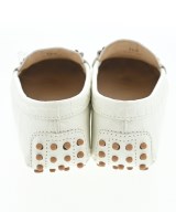 TOD'S（トッズ）モカシン/デッキシューズ 白 サイズ:EU36 1/2(23cm位) レディース/2200666573063