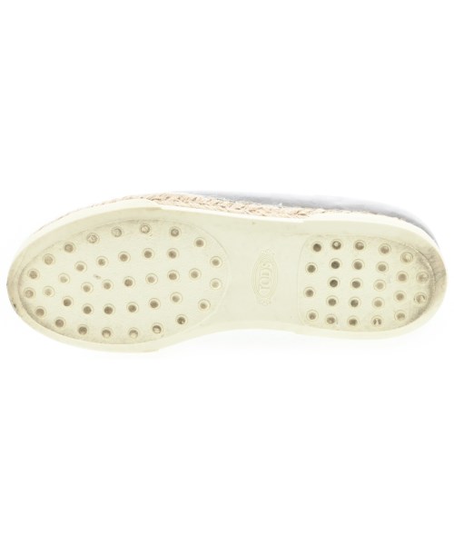 TOD'S（トッズ）エスパドリーユ グレー サイズ:EU37 1/2(24cm位) レディース/2200725389109