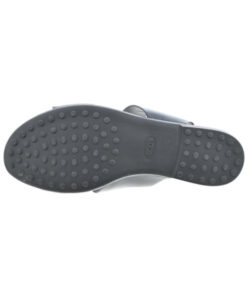 TOD'S（トッズ）サンダル 黒 サイズ:EU36 1/2(23cm位) レディース/2200720359053