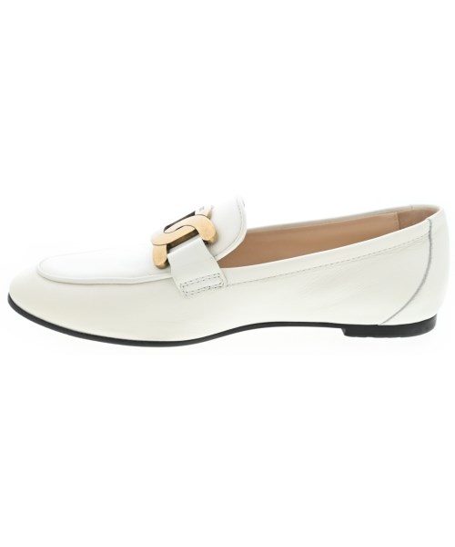 TOD'S（トッズ）ドレスシューズ/ローファー 白 サイズ:EU35(21.5cm位) レディース/2200718664121