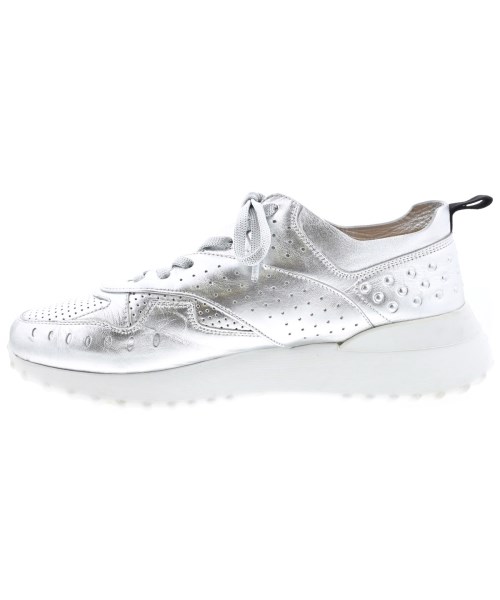 TOD'S（トッズ）スニーカー シルバー サイズ:40 1/2(27cm位) レディース/2200720266191
