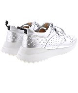 TOD'S（トッズ）スニーカー シルバー サイズ:40 1/2(27cm位) レディース/2200720266191