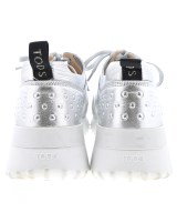 TOD'S（トッズ）スニーカー シルバー サイズ:40 1/2(27cm位) レディース/2200720266191