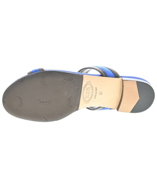 TOD'S（トッズ）サンダル 青 サイズ:EU36(22.5cm位) レディース/2200722242117