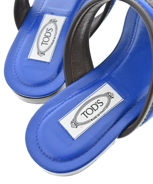 TOD'S（トッズ）サンダル 青 サイズ:EU36(22.5cm位) レディース/2200722242117