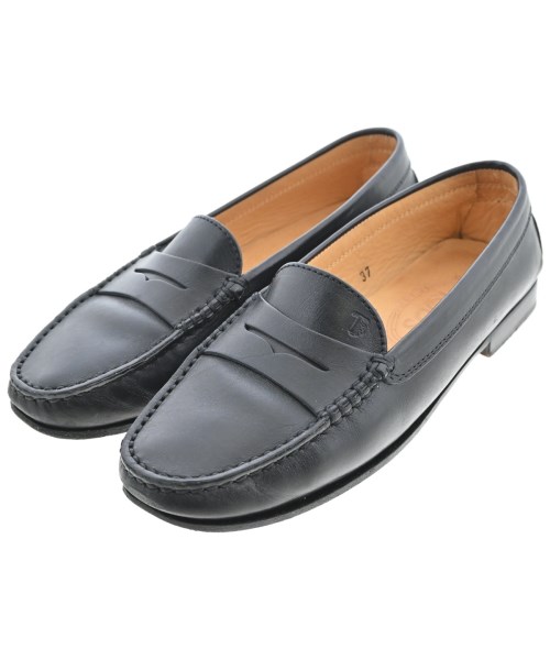 TOD'S(トッズ)ドレスシューズ/ローファー 黒 サイズ:EU37(23.5cm位)/2200687511013
