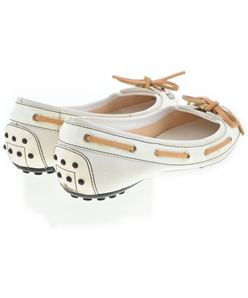 TOD'S（トッズ）バレエシューズ/オペラシューズ 白 サイズ:EU37(23.5cm位) レディース/2200683237047