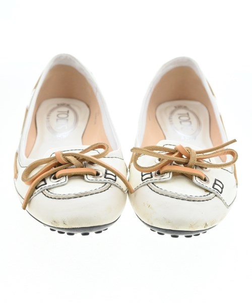 TOD'S（トッズ）バレエシューズ/オペラシューズ 白 サイズ:EU37(23.5cm位) レディース/2200683237047