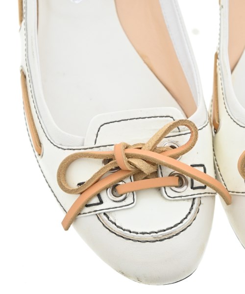 TOD'S（トッズ）バレエシューズ/オペラシューズ 白 サイズ:EU37(23.5cm位) レディース/2200683237047