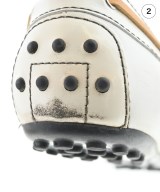 TOD'S（トッズ）バレエシューズ/オペラシューズ 白 サイズ:EU37(23.5cm位) レディース/2200683237047